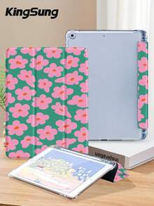 Kingsung Red Stripes And Lemons Pattern Tablet Protective Case,Compatible With IPad 9.7/10.2/10.5/10.9/12.9/Pro 11, 10th Gen,Compatible With Samsung Galaxy Tab S6 Lite 10.4 Inch,Compatible With Kindle Paperwhite 12th Gen 2024,Kindle 11th Gen 2022, Clara Colour,Soft Anti-Fall Protection,Smart Stand/Automatic Wake Up/Sleep - Multicolor - View 4