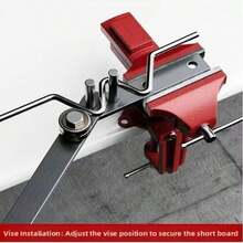 Manual Busbar Bender, Universal Multi-Angle Bending Machine, Small Hand Bender For Aluminum Sheet, Copper, Iron & Steel Wire Bending - Conventional - View 8