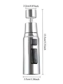 Multifunctional Kitchen Faucet Extension Nozzle - 360-Degree Rotating, Splash-Proof Faucet Extender. Features A Water-Saving, High-Pressure, Anti-Splash Design With An Adjustable Extension Mechanism And A Swivel Spout Offering 3 Distinct Spray Modes. - Multicolor - View 4