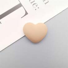 5/10pcs Brown Heart-Shaped Resin Fridge Magnets, Cute Room Decor, Suitable For Holiday Decoration, Kitchen Decor, Home Decor, College Dorm Essentials - Multicolor - View 8