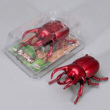 1pc Creative Mischievous Wind-Up Crawling Insect Model (Ladybug/Bee/Jewel Beetle), No Electricity Needed, Suitable For Outdoor Decor, Realistic Insect Model Toy - Multicolor - View 17