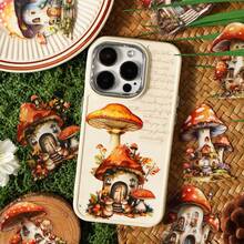 Dark Shadow Sticker Pack, The Story Of Mushroom House Series, Mushroom Themed Scrapbooking Stickers, Suitable For Decorating Journals, Phone Cases, Laptops, Albums, Luggage, Cups, Cards, DIY - Multicolor - View 4
