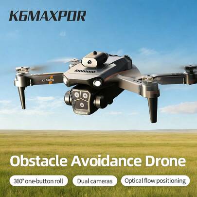 3pcs Drone Cameras, Vertical Shooting, Optical Flow Positioning, Hovering, High-Definition Aerial Photography, Obstacle Avoidance, Quadcopter, Remote Control Aircraft