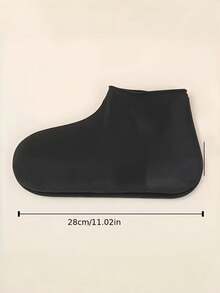 2 Buah Pelindung Sepatu Anti Air, Dapat Digunakan Kembali, dan Anti Selip, Unisex | Tahan Lama, Elastis, Mudah Dibersihkan, Pelindung Sepatu Anti Air Portabel untuk Luar Ruangan, Tahan Hujan, Salju, Anti Selip, dan Tahan Aus, Pelindung Sepatu Lateks Dewasa - kemasan isi 2 warna putih - View 3