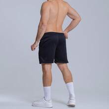 Short Academia Bermuda Dry Masculino Esportivo Confortavel - Preto - Visão 10