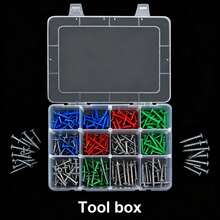 Clear Plastic Storage Organizer Box With 12 Adjustable Removable Dividers For Jewelry Beads Earrings Crafts Small Parts Fishing Hooks And Diy Accessories - 12 Girds Fully Removable - View 6