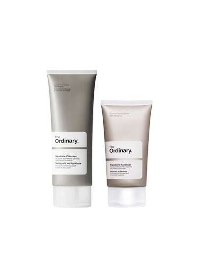 The Ordinary [Bundle] Squalane Face Cleanser Makeup Remover 150 Ml + Cleanser 50 Ml