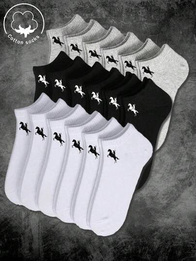 1/10/12/15/20 Pairs Of Women's Cotton Socks,Short Socks,White Socks,Grey Socks,Black Socks,Women Socks,Cute Socks,Girls Socks, Autumn/Winter/Spring/Fall/Summer Socks,Mesh Breathable Details, Guide Rail Breathable Hole Design, Moisture Wicking, Soft And Smooth, Suitable For Various Holidays, Sports, Leisure, Business And Other Daily Wear, Can Be Worn All Year Round, Color Combinations Are Random.