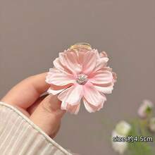 3个小花朵发夹，后脑勺半扎发夹 - 彩色 - 查看 8