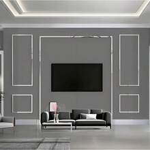 Mirror Acrylic Trim Roll, Peel And Stick Self Adhesive Wall Molding Strips – 5 Rolls X 4 FT (Total 20 FT), 1.6 Inch Wide Flexible Mirror Tape For Wall Paneling (Silver Mirror, 4 FT X 1.6 In) - Silver Mirror-4 FT X 0.8 IN - View 7