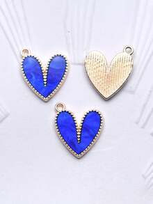 10个/20个/50个/100个随机混装合金桃心爱心吊坠 DIY饰品制作配件 - 心形 - 查看 46