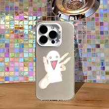 BL Manhwa White Matte Finish,Fingerprint Proof Phone Case For 17,16,15,14,13,12,11,Pro,Max,Plus - z3 - 查看 4