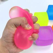 炫彩麦芽挤压玩具 - 珍珠质感手指减压配件，视觉和触觉双重疗愈，生日礼物/节日礼物 - 彩色 - 查看 7