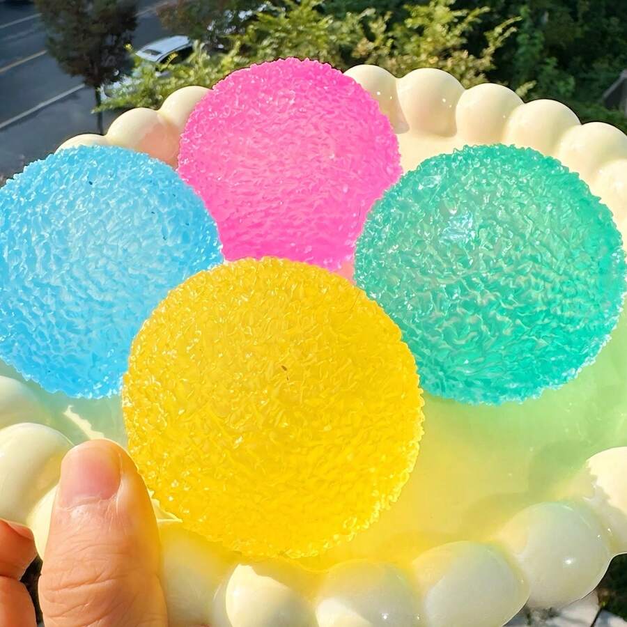 1 buah Bola Mochi Squishy Buatan Tangan Terlaris 2026, Mainan Remas yang Mengembang Perlahan, Hadiah Sempurna untuk Festival, Ulang Tahun, Hadiah Menarik untuk Anak-anak - MultiWarna - View 1