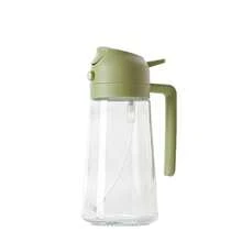 批发玻璃喷油器，不粘油瓶，家用雾化油器，厨房用品，大容量二合一喷油器/倒油器 - 查看 4
