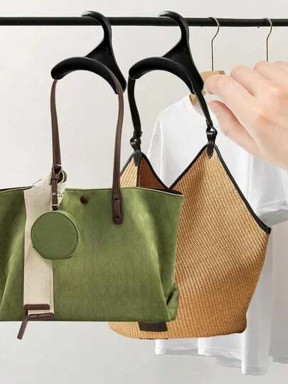 3pcs/Set Purse Hanger Rack, Home Hanging Bag Organizer Hooks
