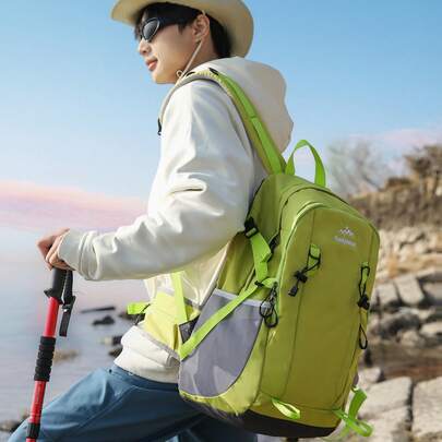 Ba lô du lịch ngoài trời cao cấp, thời trang, tiện dụng hàng ngày, mẫu mới 2026, dung tích lớn.
