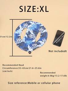 1 chiếc mũ chống nắng bằng polyester dễ thương, có khả năng chắn gió, thiết kế hở tai, chống rụng lông, có thể điều chỉnh, phù hợp cho chó nhỏ đội ngoài trời quanh năm. - Màu xanh hải quân - Xem 42