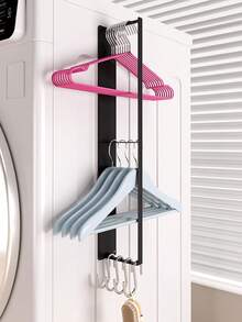 1个磁性洗衣机侧挂式壁挂衣架，浴室衣物挂架，收纳整理 - 彩色 - 查看 8