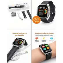 Nova T800 Ultra 2 Série 8 Relógio Ultra Smart Watch Esportivo Sem Fio À Prova D'água + pulseira - Visão 9