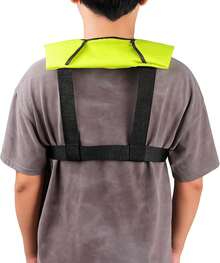 Adults Automatic Inflatable Life Lightweight Life Vest PFD 300 Lbs Capacity - Light Green - View 4