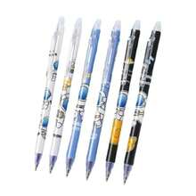 6pcs Random Astronaut Pattern Erasable Gel Pens, Smooth Writing Thermal Erasable Pens, Suitable For Students, School, Office, Daily Writing, Back To School Season - Pen - View 6