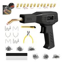 50w Black Plastic Welding Kit With Staples, LED Light, 1200 Staples, And 20 Rods - US A Type Plug(110-127V) - View 2