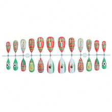 24pc Canada Soccer Team Press On Nails, Canadian Maple Leaf Fake Nails, Perfect Gift For Fans - 3XB1-14316(墨西哥亮面款) - 查看 3