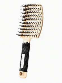 1pc Cross-Border Hot-Selling Air Brush. Suitable For Men And Women To Massage The Scalp And Meridians. Coffee Fragrance, Anti-Static, Fluffy Hair Brush For Home Use, Can Be Used As A Gift. Multiple Colors Available.,Summer,Holiday,Travel Hair Styling Kit Hair Tool Kit - Multicolor - View 1
