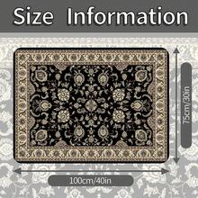 1PC Universal Car Trunk Mat 29" X 39", Beige Bohemian Style All Weather Trunk Protection Cargo Liner, Durable Cargo Mat Rear Trunk Liner,Stylish Vehicle Interior Accessories Suitable For Most Car Models  , Car Acessesories ,Car Essentials , Car Acessesories Women  ,Trunk Organizer  ,Car Decor. - Phong cách Bohemian - Xem 2