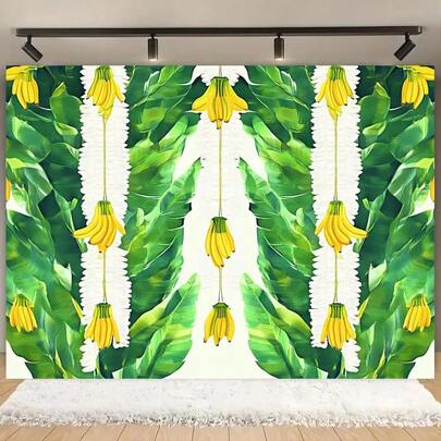 1. Phông nền lá cây nhiệt đới màu xanh lá cây tươi sáng, hoàn hảo cho trang trí nhà cửa, tiệc ngoài trời và đạo cụ studio, phông nền banner tiệc, nhiều kích cỡ và bối cảnh để lựa chọn.