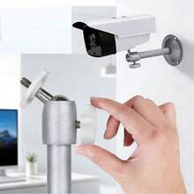 Adjustable Projector Wall Mount, 360° Swivel Ceiling Bracket, Universal 1/4" Thread Holder For Projector & Security Camera - Silver - View 4
