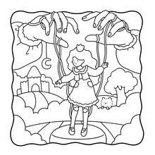 柔和梦幻：成人及青少年自爱涂色书，描绘温柔女孩与毛茸茸动物的宁静时光，适合作为返校礼物、儿童节礼物、母亲节礼物、六月假期礼物、毕业季礼物、文具、办公用品，尺寸 7.9x7.9 英寸 - 自我關愛 - 查看 5