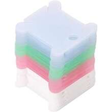 Embroidery Floss Bobbins 50 Pcs Plastic Organizer Cards For Cross Stitch Thread Storage With Mixed Color Assortment - 1 - Xem 4