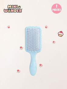 4pcs/1pc Leisure Style Macaron Solid Color Airbag Comb Set, Portable Air Cushion Mini Comb - Nylon Mane, Ergonomic Handle, Compact And Lightweight, Suitable For Use At Home, Travel And On The Go, Travel Hair Care Tool, Fashionable Comb, Plastic Handle - Multicolor - View 5