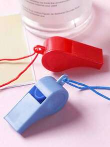 10pcs/20pcs/30pcs High Quality PVC Whistle - Loud Colorful Sports Whistle With Lanyard, Clear And Loud Sound Suitable For Referees, Cheerleaders And Outdoor Activities - Perfect For Soccer And Basketball Coaches And Referees, Birthday And Wedding Celebrations, Christmas, Durable - Multicolor - View 6