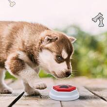 ENSSU 6-Sided Base Recordable 30-Second Pet Training Voice Call Button, Suitable For Cat & Dog Interactive Toys (Batteries Not Included) - Multicolor - View 5