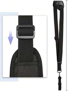 1 pieza Correa ajustable para cortadora de césped, con almohadilla ergonómica para el hombro y hebilla de metal, hecha de tela duradera con soporte lumbar, que proporciona una experiencia de corte cómoda tanto para hombres como para mujeres. Accesorio para cortadora de césped, correa con hebilla de metal - Multicolor - Ver 8
