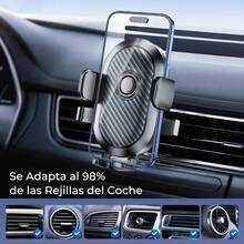 REMAX Soporte de teléfono para coche con ventosa, montaje de coche en el salpicadero con bloqueo de un solo clic, rotación de 360°, ajustable, sin bloqueo de la vista, apto para teléfonos de 4-7 pulgadas, accesorio de viaje esencial para el coche - RM-C02 - Ver 4