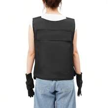 SENDERPICK Adjustable Vest For Training Activity Outdoors Protective Vest Adjustable Security Training Protective Vest - Black - View 2