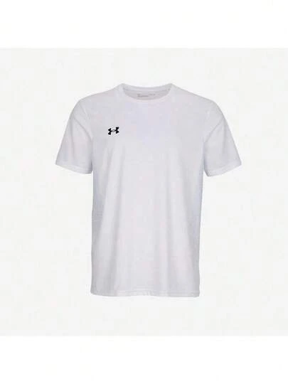 Under Armour Unisex Top, 2026 New Style, Soccer Sportswear, Training, Running, Fitness, Breathable Round Neck Short-Sleeved T-Shirt, 25500512-001