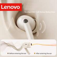 Lenovo 联想EA230经典入耳式耳机，蓝牙5.4稳定连接，低延迟，长续航，HiFi音质，通话降噪，兼容多种设备 - 查看 4