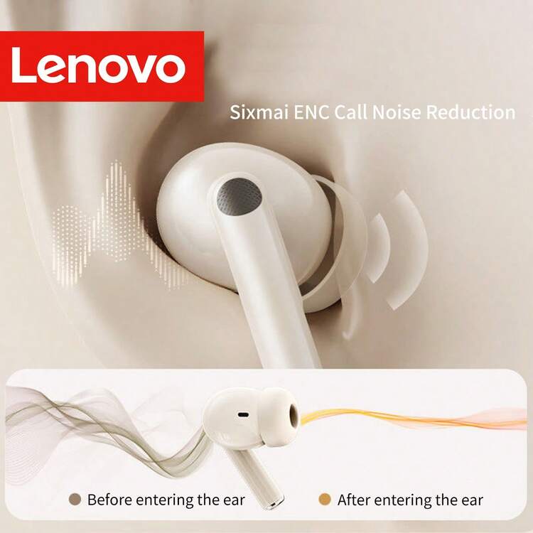 Lenovo 联想EA230经典入耳式耳机，蓝牙5.4稳定连接，低延迟，长续航，HiFi音质，通话降噪，兼容多种设备 - 查看 4