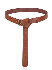 Bộ 2 thắt lưng giả da kiểu giả kim thuật thời Trung cổ kèm 4 lọ thuốc bằng gỗ, túi đeo hông/túi phụ kiện hóa trang phù thủy cổ điển cho Halloween. - A - Xem 4