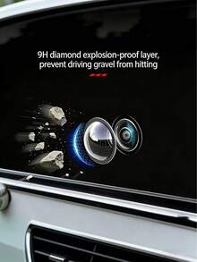 360 Degree Full Panoramic Car Rearview Camera Lens Protector Cover, Dust-Proof, Scratch-Resistant, Collision-Proof, High Definition, Universal For SUV Car Exterior Accessories - A - View 5