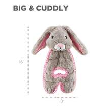 Outward Hound By Charming Pet Cuddle Tugs Bunny Pl 11ush Squeaky Dog Toy - TugsBunny1Count - 查看 4