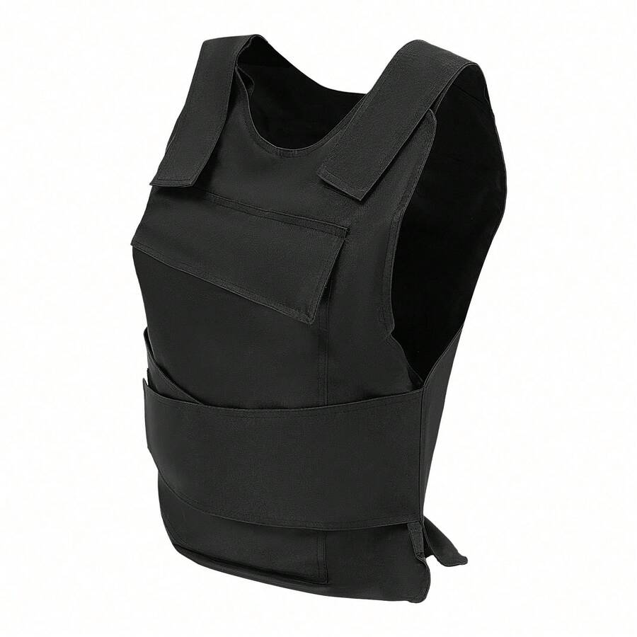 SENDERPICK Adjustable Vest For Training Activity Outdoors Protective Vest Adjustable Security Training Protective Vest - Black - View 1
