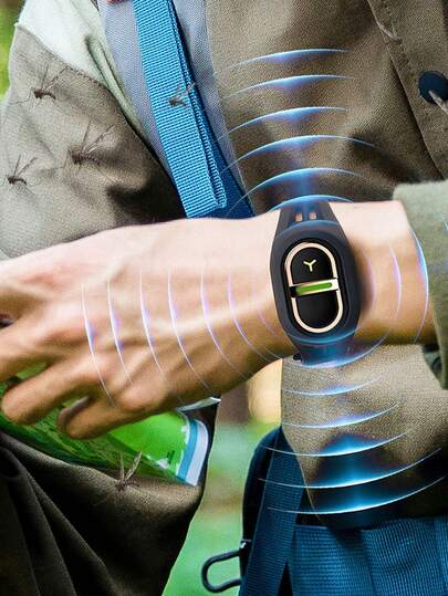 Luz amarilla ultrasónica para al por mayor a través de fronteras, con hebilla desmontable, adecuada para acampar al aire libre contra mosquitos, un excelente equipo de camping al aire libre.