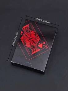 标准扑克牌、成人扑克牌、防水扑克牌、大号高级鬼牌、圣诞礼物、节日派对用品、扑克牌、扑克牌、扑克牌游戏、牌盒、扑克牌组、扑克牌、扑克牌、扑克牌游戏用扑克牌 - 彩色 - 查看 4