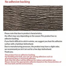 Multi-Functional Faux Tree Bark Soft Rubber Product, Customizable Size, Suitable For Pipe And Column Wrapping, Wall Decoration, With Realistic Willow Texture - Coffee Brown - View 9